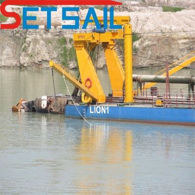Cummins Engine Siemens PLC 3500m3 Cutter Suction Sand Dredger voor grootschalig baggeren