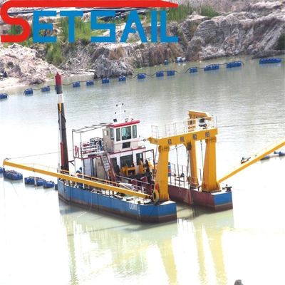 Cutter-zuigdrager met hydraulische kop vertrouwd door klanten over de hele wereld