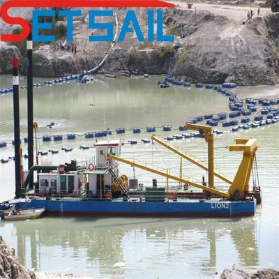 Cutter-zuigdrager met hydraulische kop vertrouwd door klanten over de hele wereld