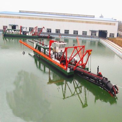 16 inch zandpomp snijder zuigdredger met 70kw snijkop vermogen en ankerstok