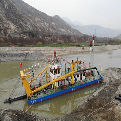 Shijiazhuang slurry pomp gebruikt in 39m cutter zuigdredger voor baggerproject