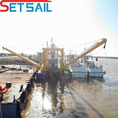 16 inch Cutter Zuigzanddredger met hydraulische en maximale droogdiepte 13 meter