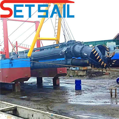 360000.000kg Pakket Bruto gewicht Dieselmotor modderpomp snijmachine zuigdrager voor zand