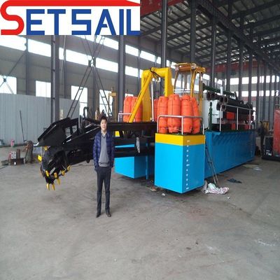16 inch zanddredger met waterstroom van 2500 kubieke meter en CTD-slottype