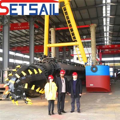 Shijiazhuang 26 inch Rivier Sand Dreger met Rexroth Hydraulische Pomp en Onderwater Pomp