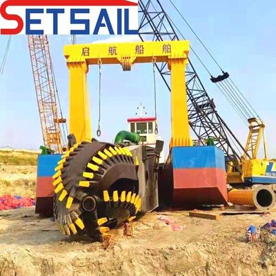 Shijiazhuang 26 inch Rivier Sand Dreger met Rexroth Hydraulische Pomp en Onderwater Pomp