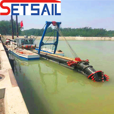 Maximale baggerdiepte 13 meter 16 inch Cutter Zuigbagger met Cummins Generator