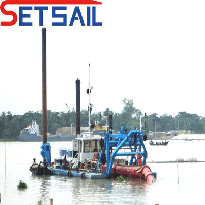 16 Inch Cutter Zuigersand Dredger voor rivier en High Power Cumins 582 Kw Customized