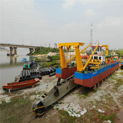 QHCSE-15 Cutter suction Dredging River Sand Equipment voor nauwkeurige zandwinning