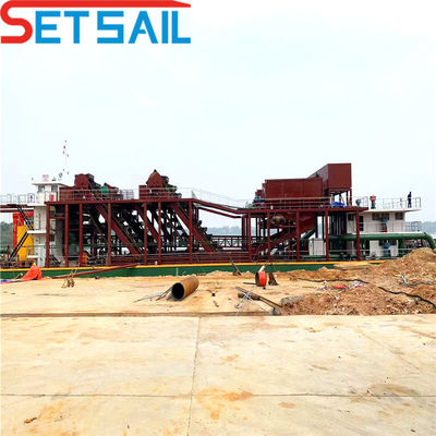 16 inch Cutter Suction Sand Dredger met Yuchai Diesel motor voor zandgraven