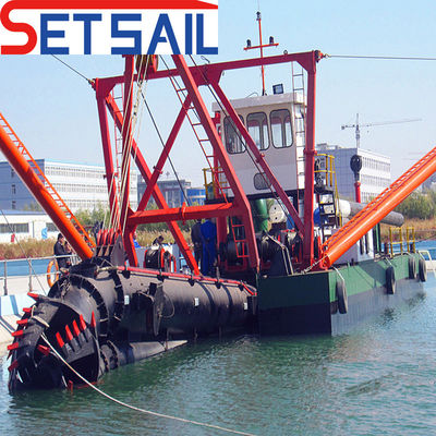 Aanpasbare aanvraag Hydraulische lier 14 inch Cutter Zuigsel modder bagger voor rivier zand