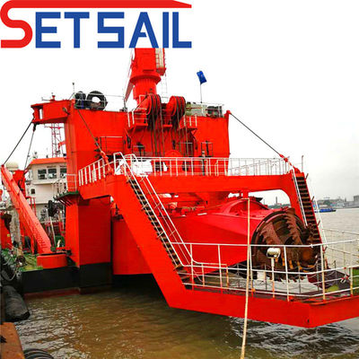 Amerikaanse munt Onderwaterpomp Booster Station Cutter Suction Dredger voor Bangladesh