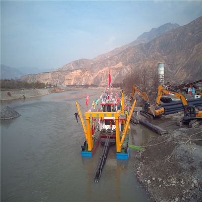 Cummins 100kw-2000kw Hulpmotor-aangedreven Snoeimotor Zuigdrager voor Europa River Mud
