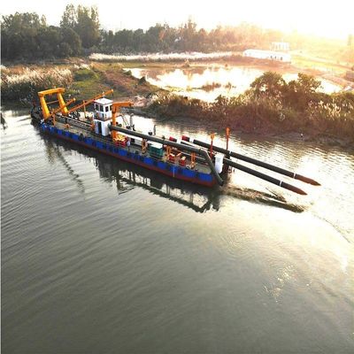 Shijiazhuang Rivier Sand Dredger met Cummins 100kw-2000kw Hulpmotor Power