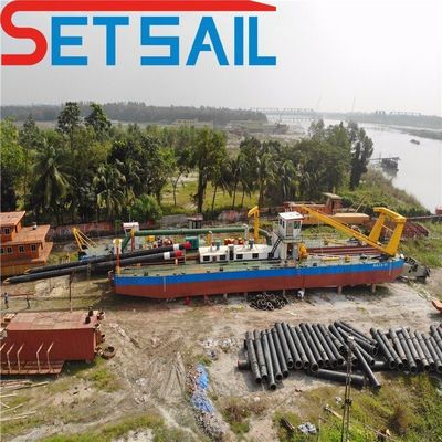 28-1000t totaalgewicht Hydraulische slijpmachine Zuig zand baggermachine met Siemens PLC