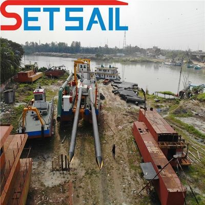 28-1000t totaalgewicht Hydraulische slijpmachine Zuig zand baggermachine met Siemens PLC