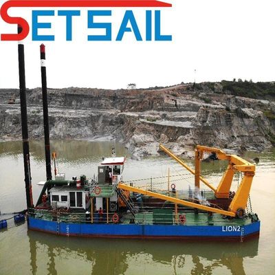 28-1000t totaalgewicht Hydraulische slijpmachine Zuig zand baggermachine met Siemens PLC