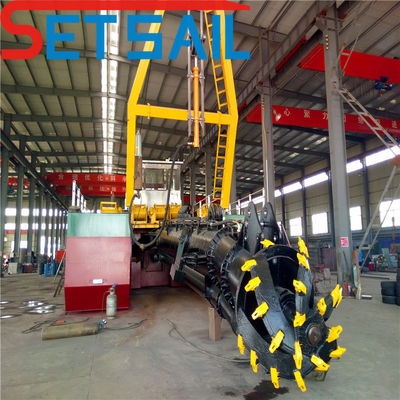 28-1000t totaalgewicht Hydraulische slijpmachine Zuig zand baggermachine met Siemens PLC
