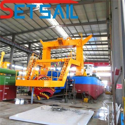500-5000m ontladingsafstand Cummins Dieselmotor Onderwaterpomp Zanddredger