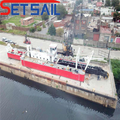 14 Inch Cutter Suction Dredger met 70kw-110kw Cutter Power en waterstroom van 2000m3/H