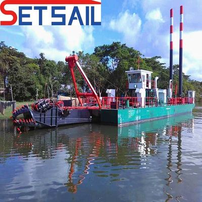 50-450kw aanpasbare meer zandmaaier zuigdredger met onderwaterpomp