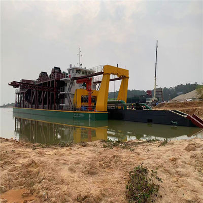 Volledige zuigdredger met boosterstation 250ND-800ND Pompgrootte en 39-65m hoofd