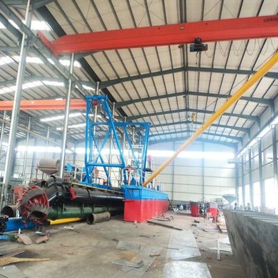 300 M3 Solid Capacity Diesel Engine Power 12 inch Cutter Suction Dredger voor teruggave