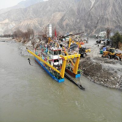 160kw-3000kw Cummins Customized Cutter Suction Sand Dredger Machine voor baggerproject