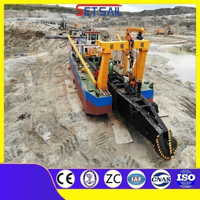 Cummins QHCSDM-20 Cutter Suction Dredger met elektrische kracht en capaciteit 60-4000m3