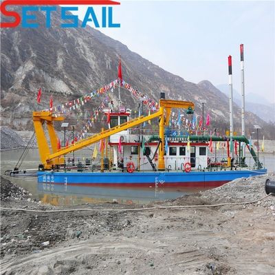 Hydrocyclone Cyclone Type 12 Inch Cutter Zuigersanddredger voor rivier 53 meter hoofd
