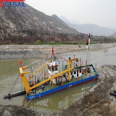 12 inch Cutter Suction Dredger met 2000m3 waterstroom Levenslange service na verkoop