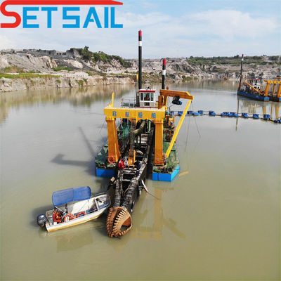 12 Inch Cutter Suction Dredger gemaakt van duurzame stalen plaat voor zwaar draagwerk