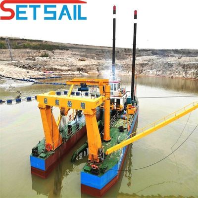 12 Inch Cutter Suction Dredger gemaakt van duurzame stalen plaat voor zwaar draagwerk