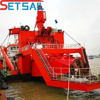 7 meter totale breedte 12 inch snijmachine zanddredger met Cummins 200kw hulpmotor vermogen