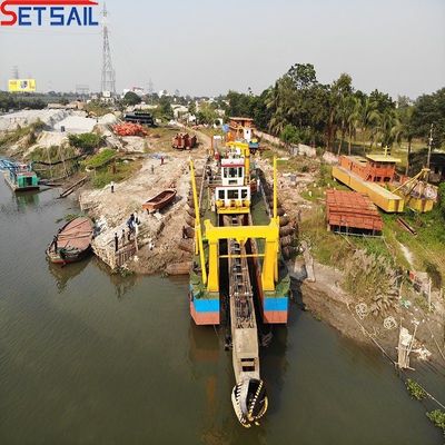 12-inch Cutter Suction Dredger Geavanceerd Hydraulisch Dredgen voor Rivierzand Extractie