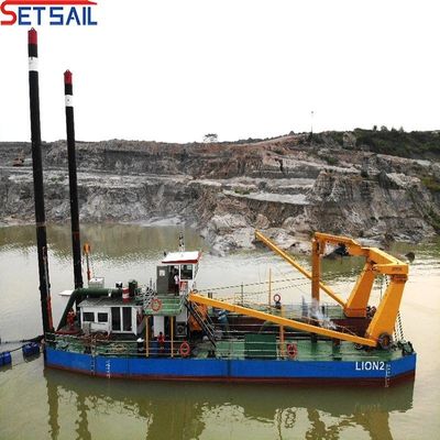 12-inch Cutter Suction Dredger Geavanceerd Hydraulisch Dredgen voor Rivierzand Extractie