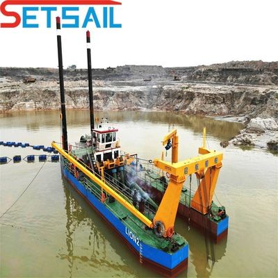 Cutter Head Power 108kw Dieselmotor 12 inch Cutter Suction Dredger met Siemens PLC