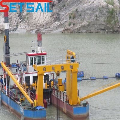 Cutter Head Power 108kw Dieselmotor 12 inch Cutter Suction Dredger met Siemens PLC