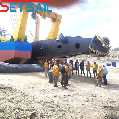 Hydrocyclone Cyclone Type Diesel Engine Rivier zanddredger met hydraulische snijmachine zandpomp