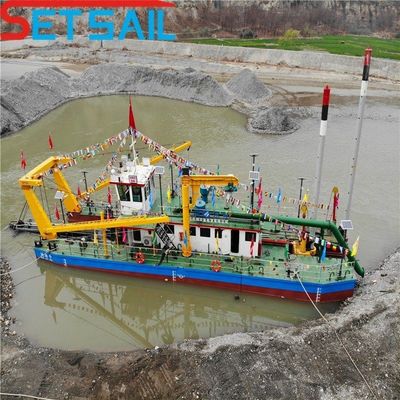 10 Inch Cutter Suction Dredger met Siemens en Cummins 122kw Hulpmotorvermogen