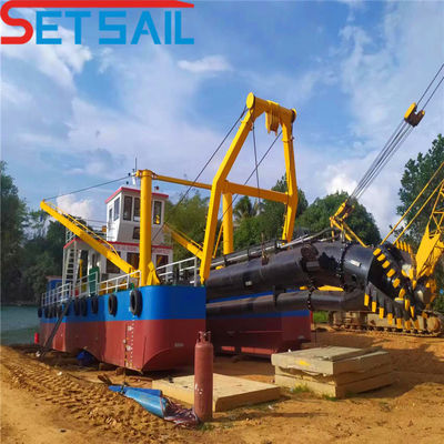 10 Inch Cutter Suction Dredger met Siemens en Cummins 122kw Hulpmotorvermogen