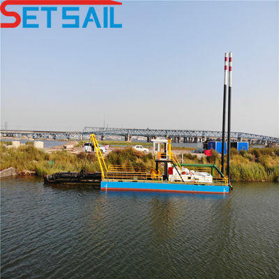 10 Inch Cutter Suction Dredger met Siemens en Cummins 122kw Hulpmotorvermogen