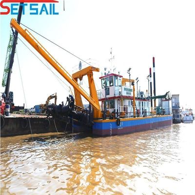 10 inch Cutter Suction Dredger met dieselmotor en 1200 mm Cutter Head Diameter