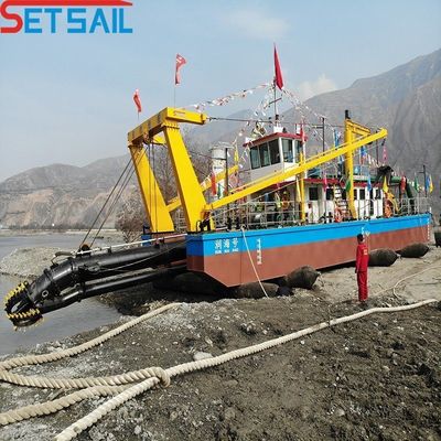 10 inch Cutter Suction Dredger met dieselmotor en 1200 mm Cutter Head Diameter