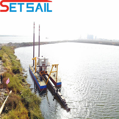 10 Inch Cutter Zuigrivier Zand Dredger voor Nigeria Met 1000m Afvoer Afstand