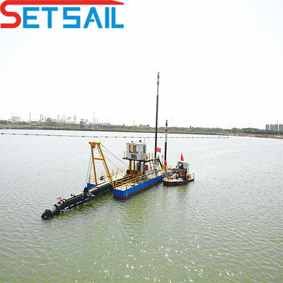 10 Inch Cutter Zuigrivier Zand Dredger voor Nigeria Met 1000m Afvoer Afstand