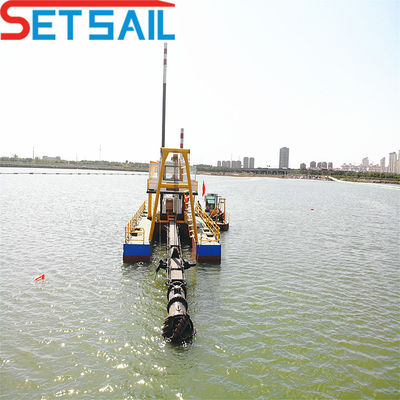 10 Inch Cutter Zuigrivier Zand Dredger voor Nigeria Met 1000m Afvoer Afstand