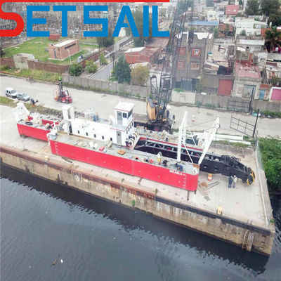 Dubbele modderpomp Sand Dredger Cummins 160kw-3000kw Power Cutter Head Zuigpomp