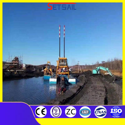 Volledige betaling lange ontlading afstand 10 inch cutter zuigdredger met booster station