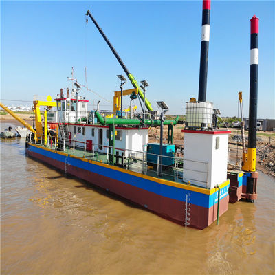 53 Meter Hoofd Volledige 10 inch Cutter Zuigdrager Dredger Verzendkosten en Mornitoring System